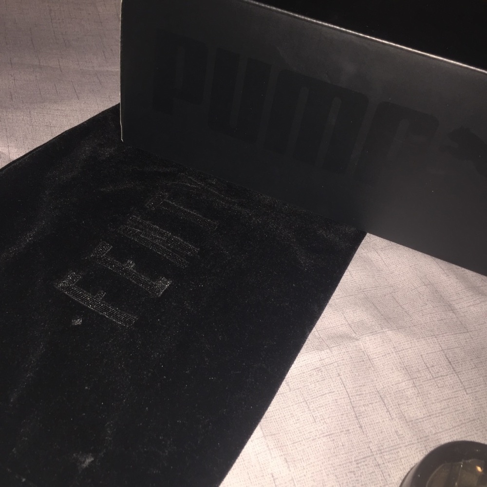 PUMA XFenty by Rihanna Black Jelly Slippers - Picture 5 of 5